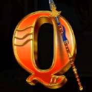 Q symbol in Might of Ra pokie