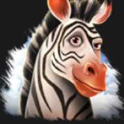 Zebra symbol in Safari Sam 2 pokie