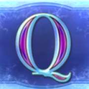 Q symbol in Frozen Gems pokie