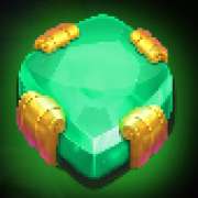 Emerald symbol in The Magic Cauldron pokie