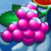 Grape symbol in Santas Fruits pokie