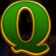 Q symbol in Book of Wizard: Crystal Chance pokie