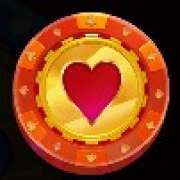 Hearts symbol in Super X pokie