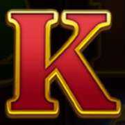 K symbol in Book of Wizard: Crystal Chance pokie