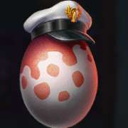 Red egg symbol in Jurassic Party pokie