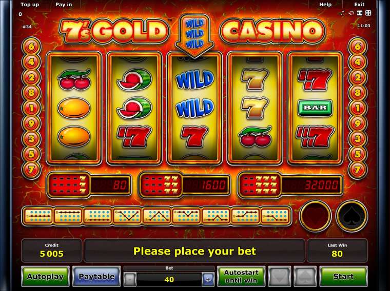 Play 7’s Gold Casino pokie NZ