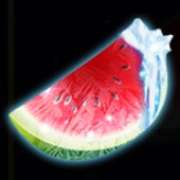 Watermelon symbol in Fruits On Ice Collection 10 Lines pokie