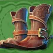 Boots symbol in Wanted Wildz pokie
