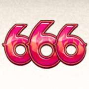 666 symbol in Charlie Chance in Hell to Pay pokie