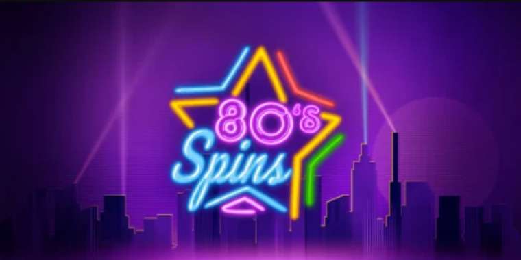 Play 80s Spins pokie NZ