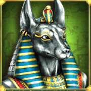 Anubis symbol in Legacy of Doom pokie