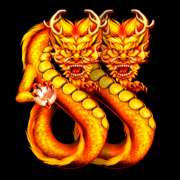 Yellow dragon symbol in 9 Dragon Kings pokie