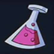 Flask symbol in Dr Wildshock Mad Loot Lab pokie