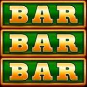 Triple BAR symbol in Flaming Chilies pokie