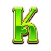 K symbol in Miss Rainbow Hold&Win pokie