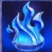 Fire symbol in Legend of the Ice Dragon pokie