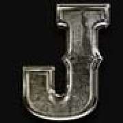 J symbol in Outlaws pokie