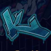 K symbol in Hustling pokie