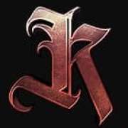 K symbol in Lucky Lucifer pokie