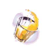 Shot symbol (yellow) symbol in Soju Bomb pokie