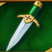 Knife symbol in Crusader pokie