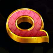 Q symbol in Drago: Jewels of Fortune pokie
