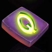 Q symbol in Sticky Bombs pokie