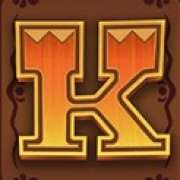 K symbol in Hot Chilliways pokie
