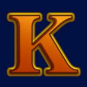 K symbol in Book of Admiral pokie