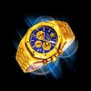 Gold watch symbol in Football Superstar pokie