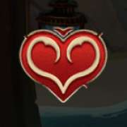 Hearts symbol in Pirates 2: Mutiny pokie