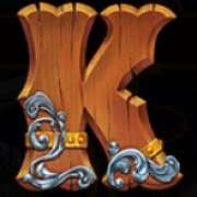 K symbol in Western Tales pokie