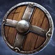 Shield symbol in Vikings Creed pokie