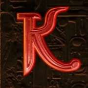 K symbol in Book of Ra Magic pokie