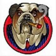 Bulldog symbol in Dogfather pokie