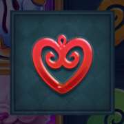 Heart symbol in Alice in Adventureland pokie