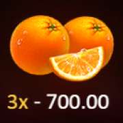Oranges symbol in Super Burning Wins pokie
