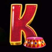 K symbol in Zombie Carnival pokie