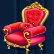 Royal throne symbol in Queen of the Castle pokie