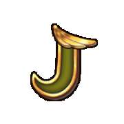 J symbol in Golden Scrolls pokie
