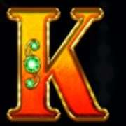 K symbol in Retro Gems pokie