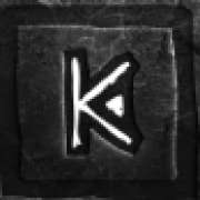 K symbol in Hand of Anubis pokie