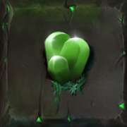 Green Crystals symbol in Mega Masks pokie