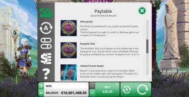 Adelia: The Fortune Wielder: Special symbols