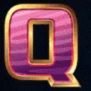 Q symbol in Silver Lion Feature Ball pokie