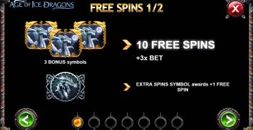 Age of Dragon: Free spins and/or respins