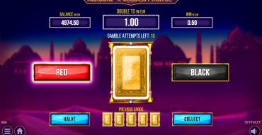 Aladdin and the Golden Palace: Unique features