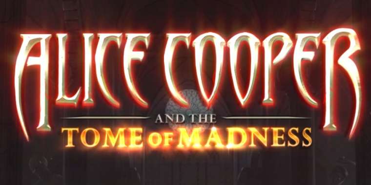 Play Alice Cooper and the Tome of Madness pokie NZ