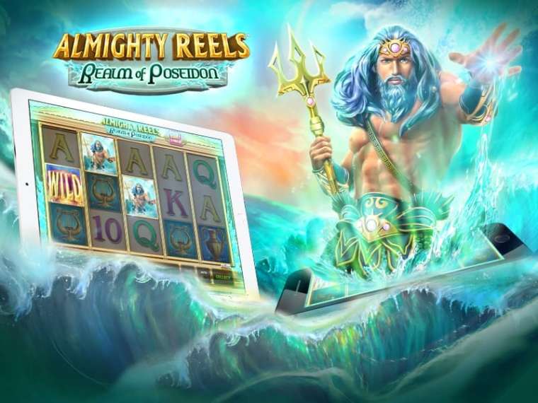 Play Almighty Reels: Realm of Poseidon pokie NZ