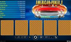 Play American Poker V